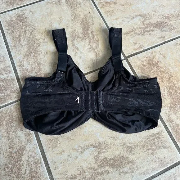 Wacoal Awareness Underwire Bra 85567 Black‎ Size 36 H Bundle Lot of 2